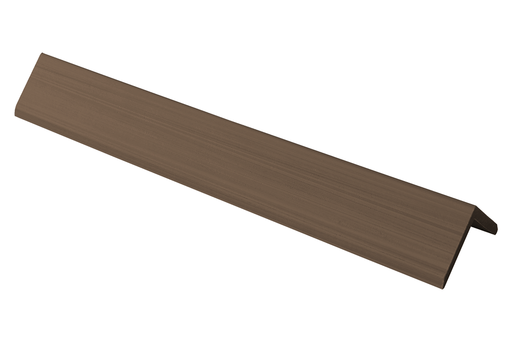 Perfil WPC Multiusos Escuadra 90° - Dark Teak
