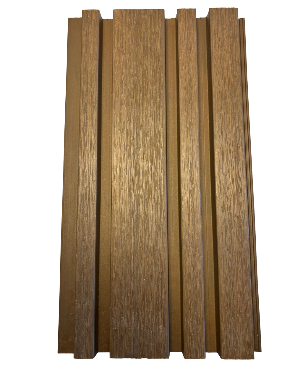 Lambrin Asimétrico WPC Exterior - Teak