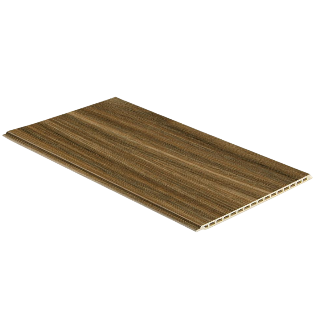 Panel Plafón Muro Ancho WPC Interior - Castaño WG20