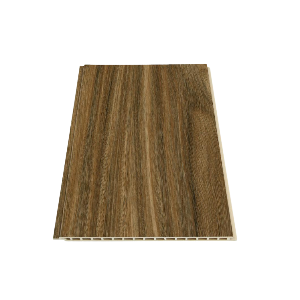 Panel Plafón Muro Ancho WPC Interior - Castaño WG20