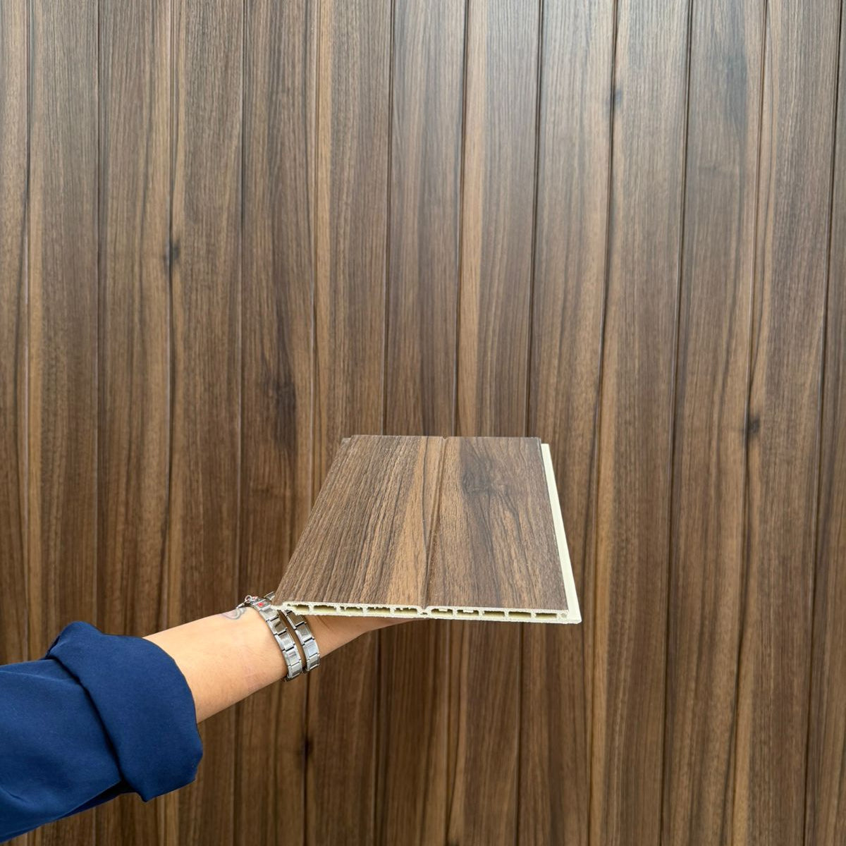 Panel Plafón Muro WPC Interior - Nogal WG19