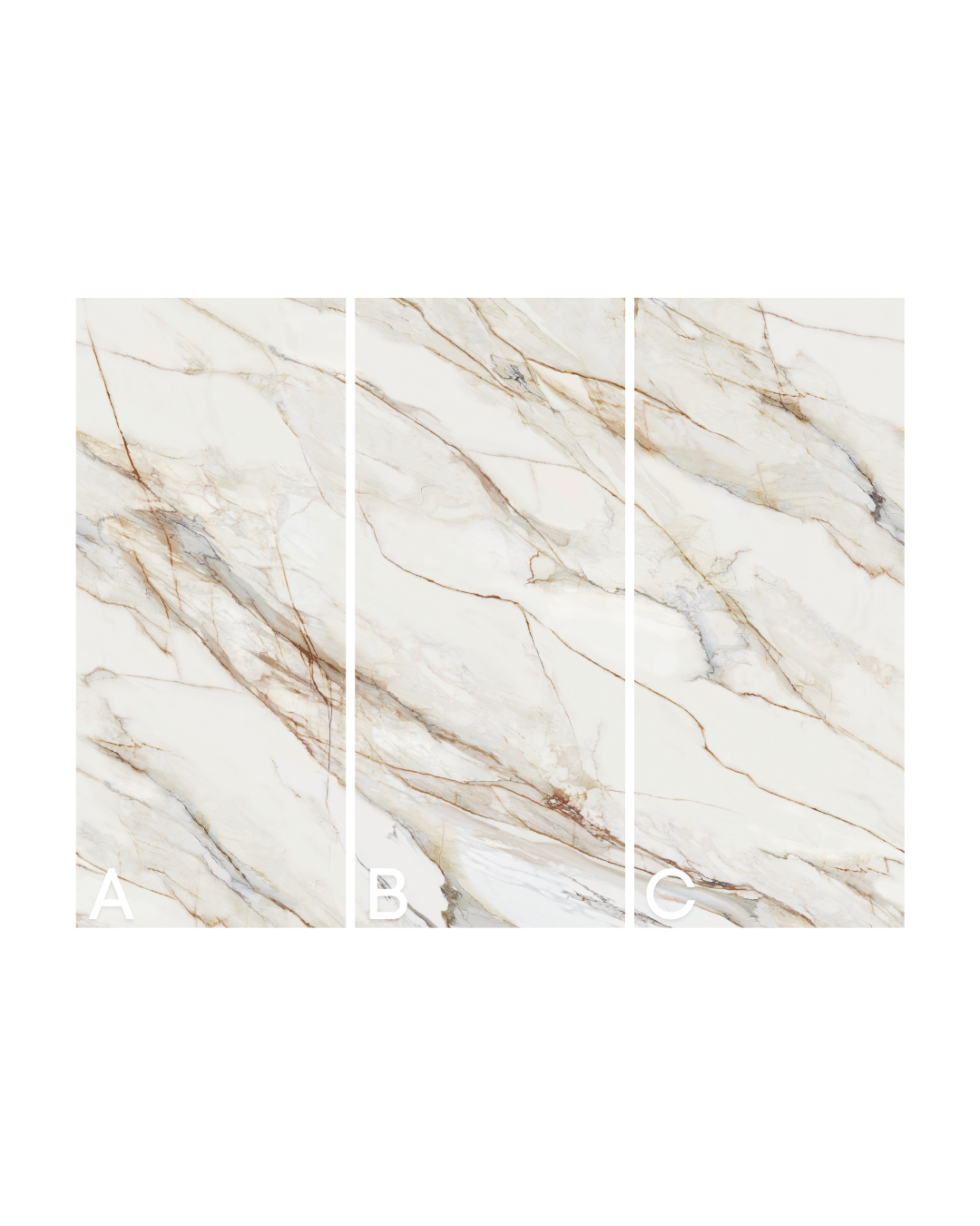 Tablero HD WPC -  Calacata Blanco 9058