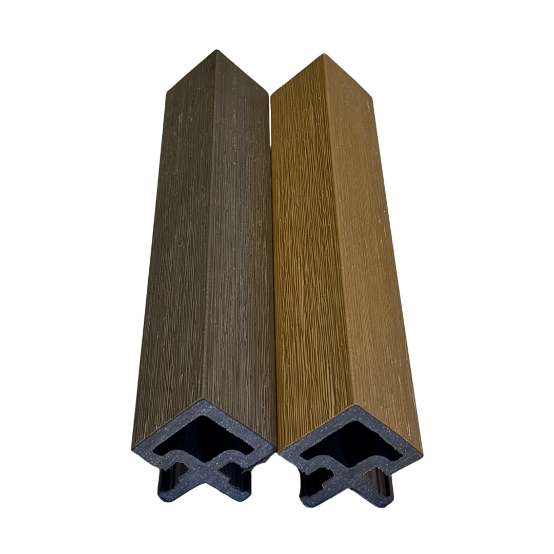 Esquinero Lambrin WPC Exterior - Teak