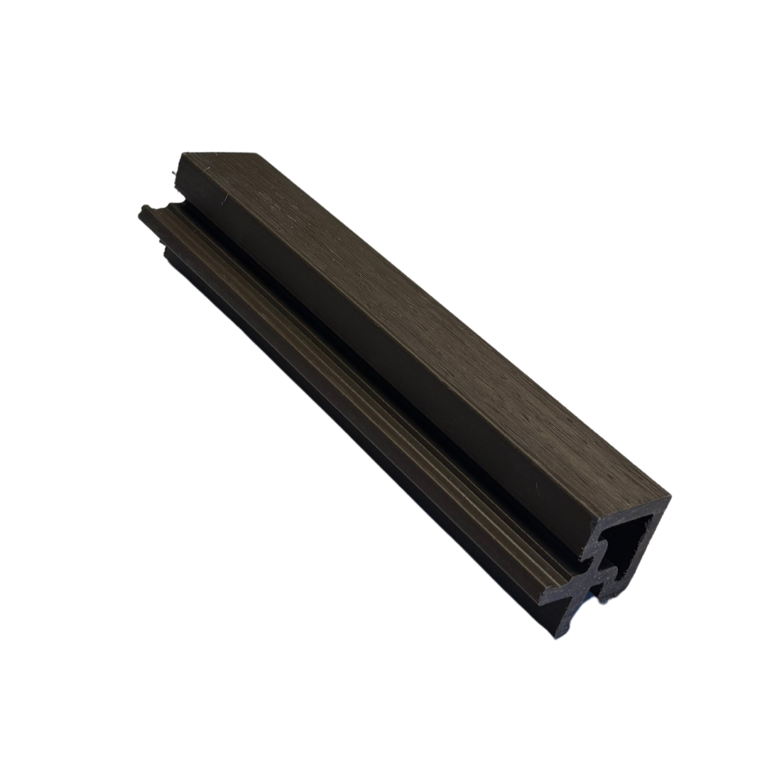 Esquinero Lambrin WPC Exterior - Walnut