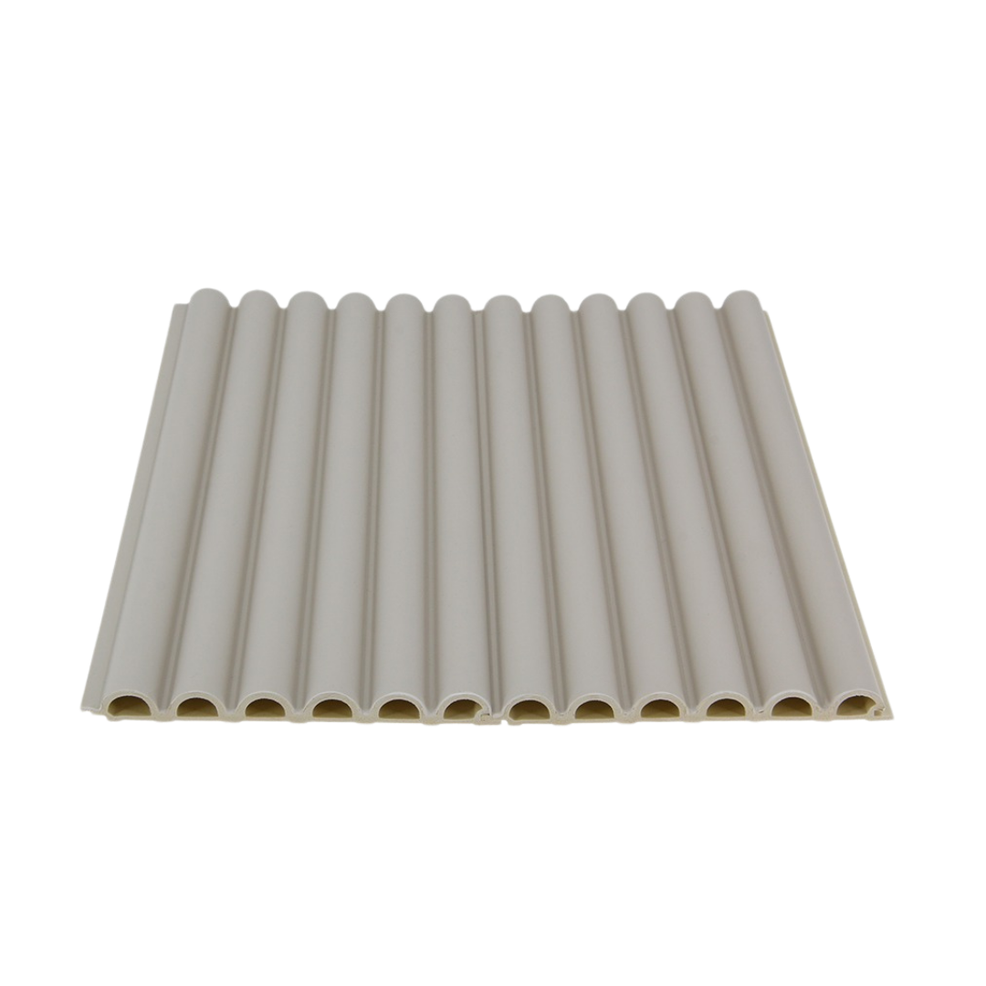 Lambrín Redondo WPC Interior - Blanco Ostion PC02