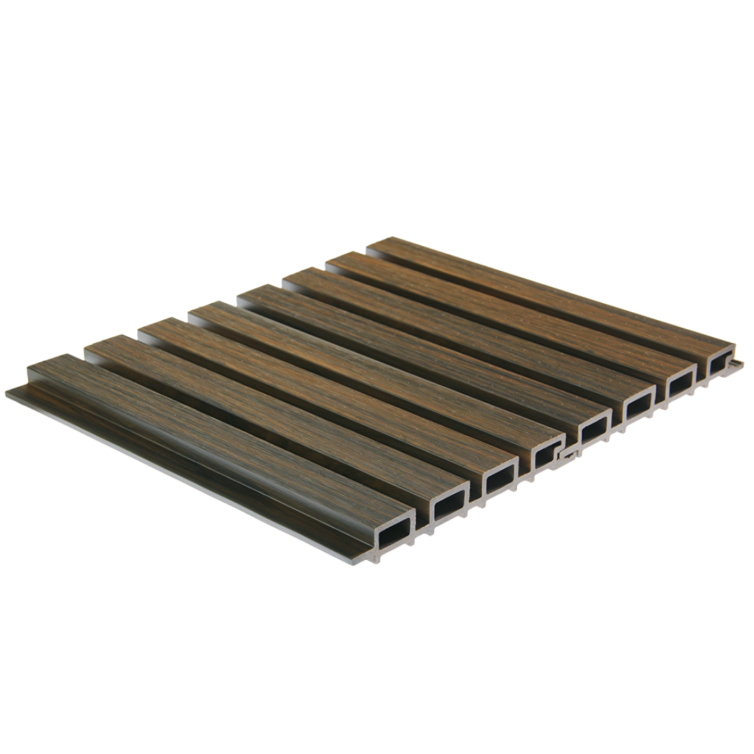 Lambrín WPC 4-20 Cepillado Exterior - Dark Teak