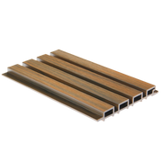 Lambrín 4-20 WPC Cepillado Exterior - OAK