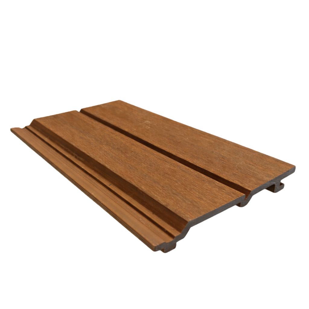 Panel Muro WPC Exterior - Oak con diseño doble