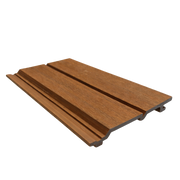 Panel Muro WPC Exterior - Oak con diseño doble