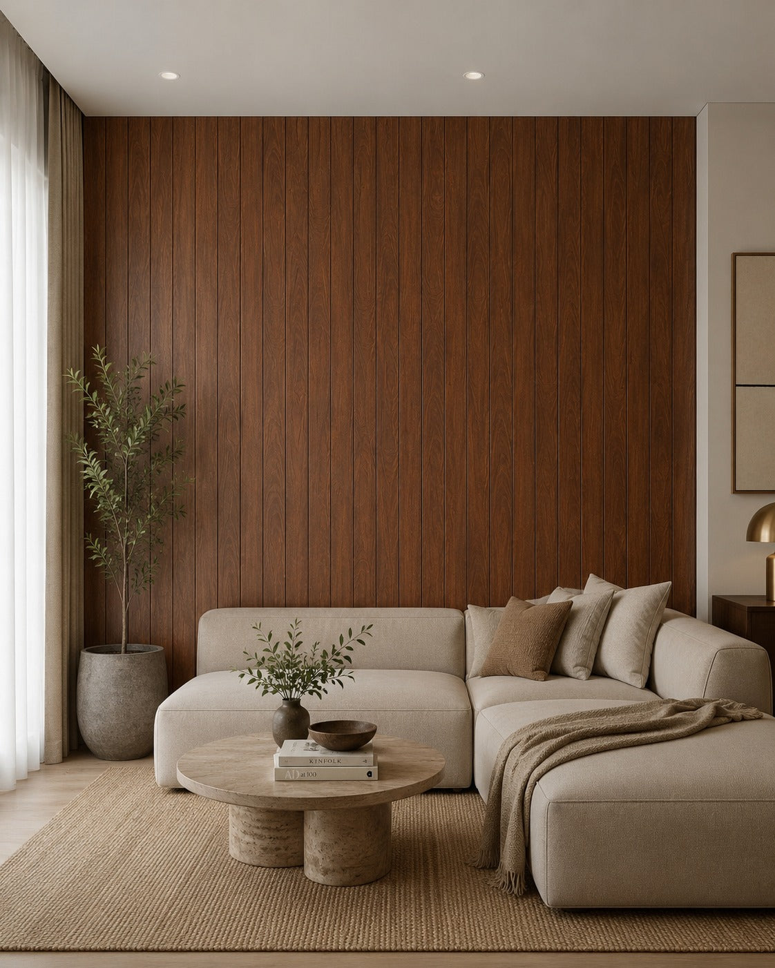 Panel Plafón Muro WPC Interior - Americano WG11