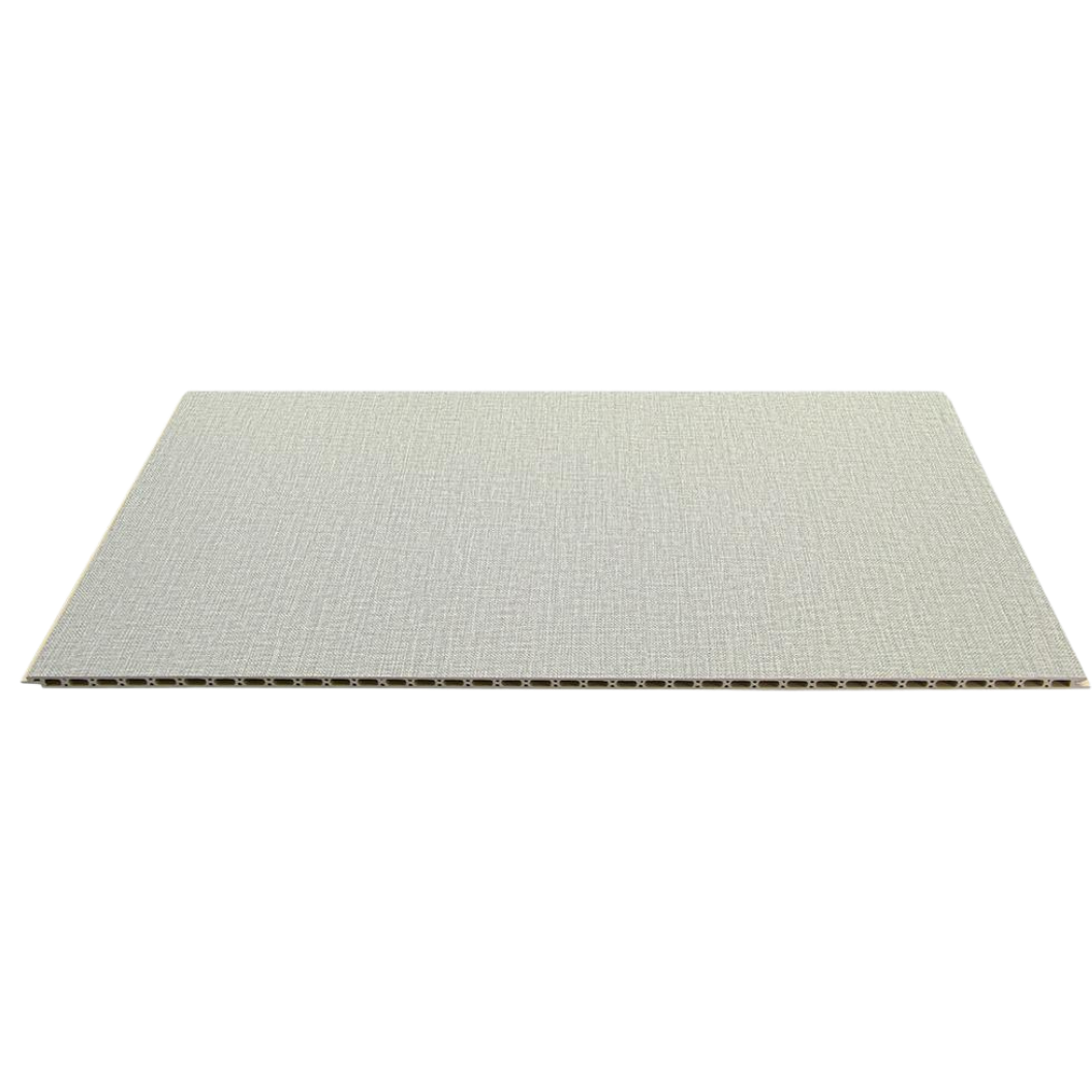 Tablero Laminado WPC Interior - Lino Gris WP09