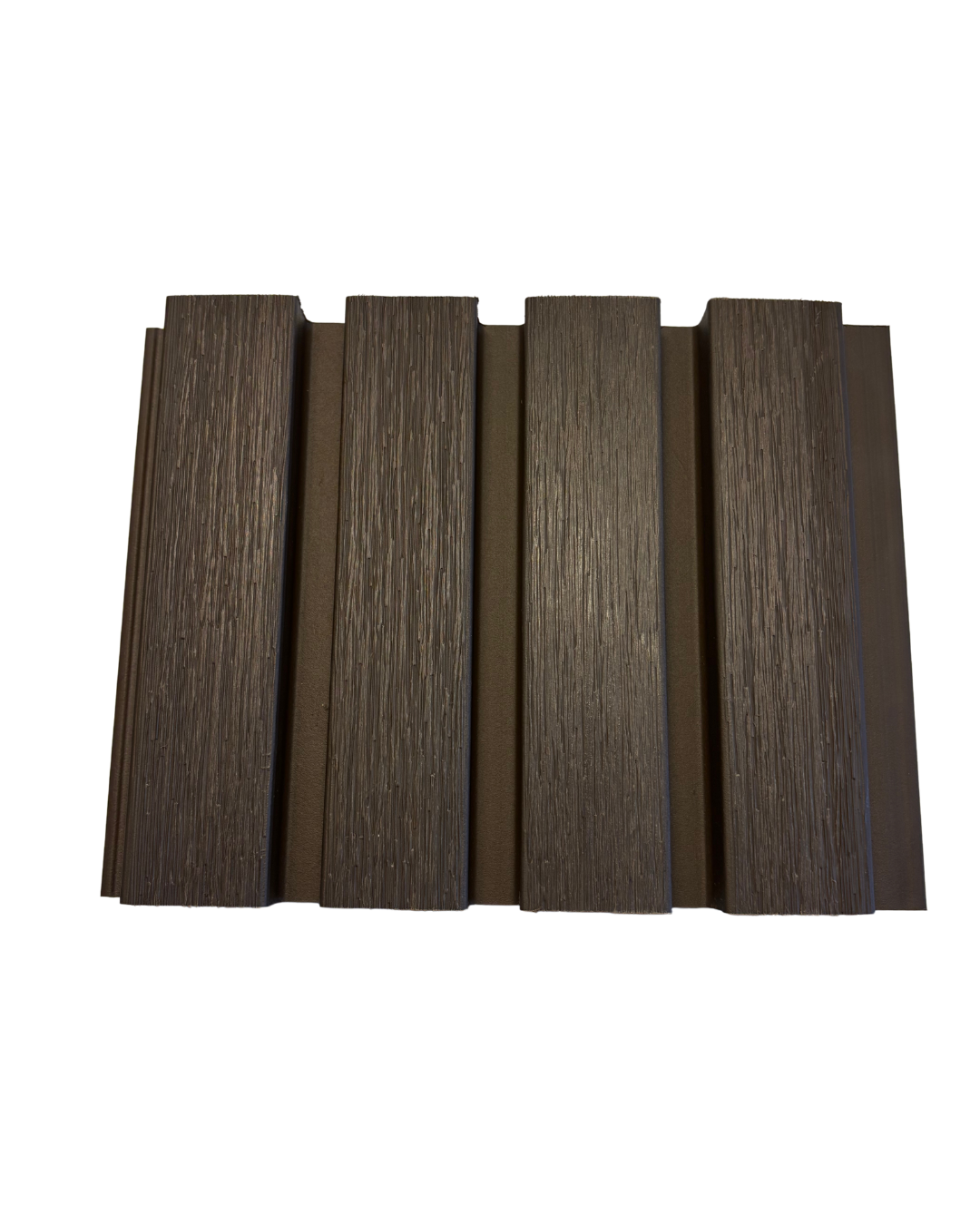 Lambrín WPC 4-20 Cepillado Exterior - Evo Walnut