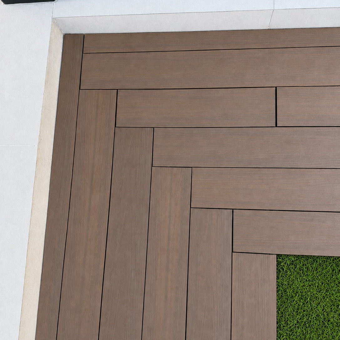 Deck sólido WPC Exterior - Oak
