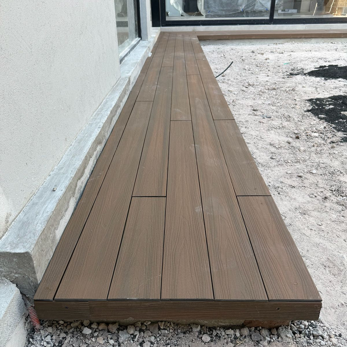 Deck sólido WPC Exterior - Oak